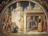 Lunette of the North wall, Cappella Niccolina