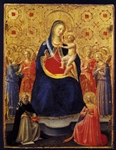 Virgin and Child with Saints.