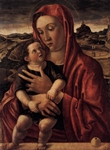 Madonna with the child on the Parapet