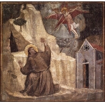 Scenes from of St Francis: Stigmatisation of Saint Francis