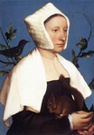 Portrait of Lady with a Squirrel and a Starling