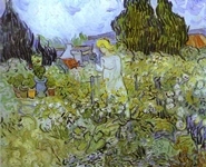 Mmlle Gachet in her Garden at Auvers-sur-Oise