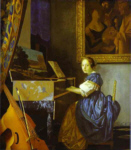 Lady Seated at the Virginal