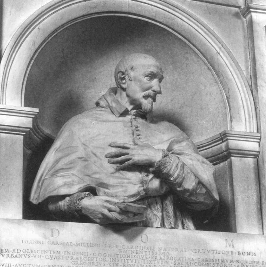 alessandro algardi Bust of Cardinal Giovanni Garzia art history baroque sculpture marble man
