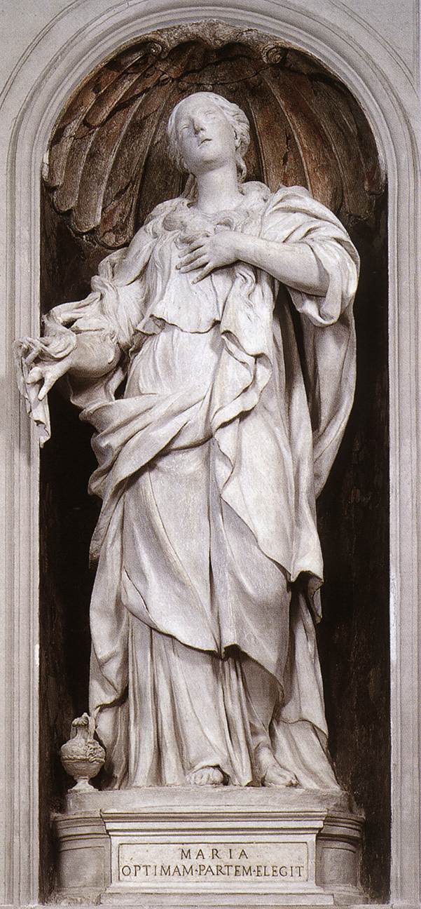 St Mary Magdalene alessandro algardi art history baroque sculpture saint woman