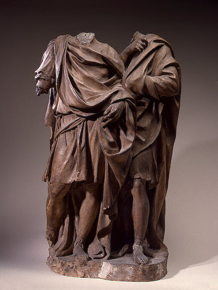 alessandro algardi - two saints art history baroque sculpture 17th century