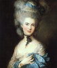 Portrait of A Lady in Blue