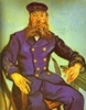 Postman Joseph Roulin, Seated in a Cane Chair