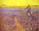 The Sower with Setting sun