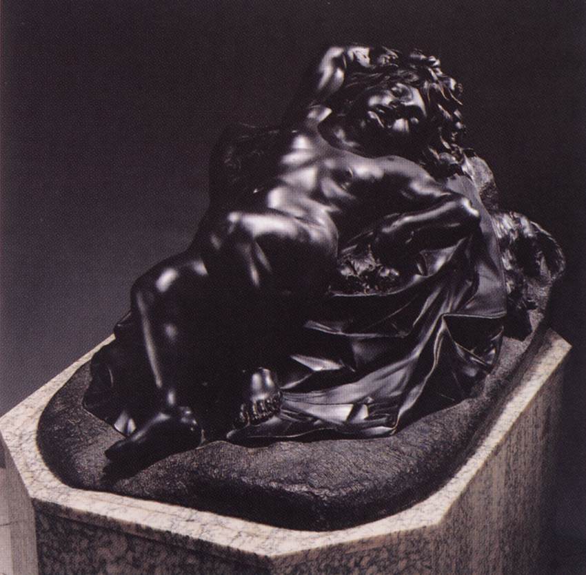 sleep alessandro algardi art history baroque sculpture terracotta woman