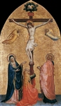 crucifixion with the virgin