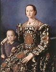 Eleonora of Toledo with her son
