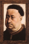 portrait of a fat man