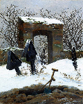 Graveyard under the Snow